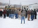Vander Kolk Auctions conducting a business liquidation in Martin, Michigan