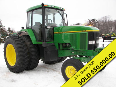 Vander Kolk Auction and Appraisal conducts many Michigan Farm Equipment Auctions see our results page for more prices